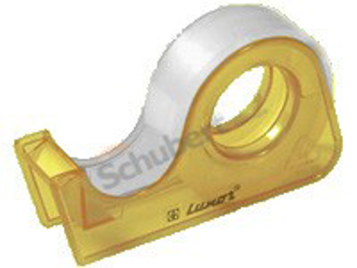 Obrázek z Lepící páska PVC transparentní 12 mm, 10 m, 1 ks + odvíječ 