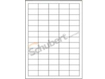 Obrázek z Etikety do laserové tiskárny A4 bílá 38,1 x 21,2 mm, 100 ks 