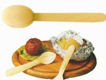 Zobrazit detail produktu - Lžíce dřevěná hnědá 16,5 cm, 2000 ks Obrázek Lžíce dřevěná hnědá 16,5 cm, 2000 ks