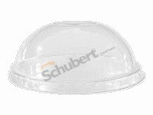 Obrázek z Víčko PET vypouklé transparentní bez otvoru 0,2 l, ⌀ 78 mm, 1250 ks 