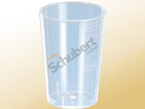 Obrázek z Kelímek PS krystal transparentní s ryskou 2, 4 cl, 800 ks 