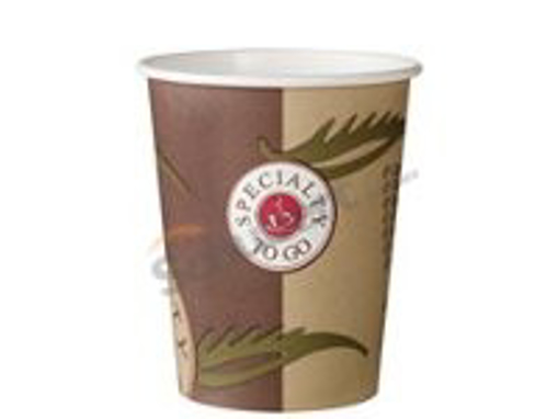 Obrázek z Kelímek papírový s potiskem Coffe to go 0,2 - 0,25 l, ⌀  80 mm, 2000 ks 