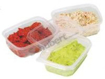 Obrázek z Vanička PVC transparentní hranatá 250 ml, 10,8 x 8,3 x 5 cm, 1100 ks 