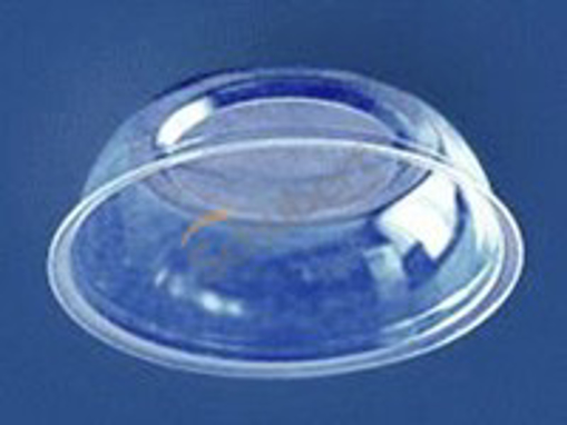 Obrázek z Víčko polystyren (OPS) transparentní kulaté 100 x 30 mm, 700 ks 