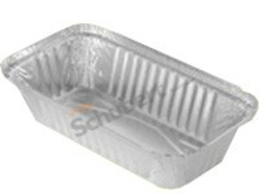 Obrázek z Vanička hliníková hranatá 690 ml, 201 x 109 x 49 mm, 500 ks 