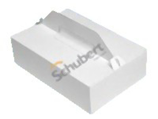 Obrázek z Krabice bílá - nosič na zákusky 27 x 18 x 8 cm, 50 ks 