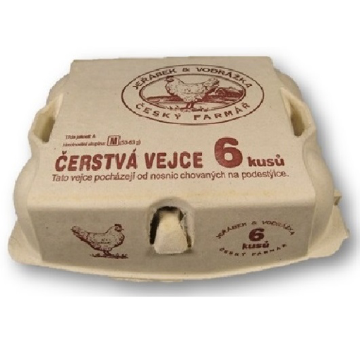 Obrázek z Vejce Jeřábek & Vodrážka M6, 72 ks 