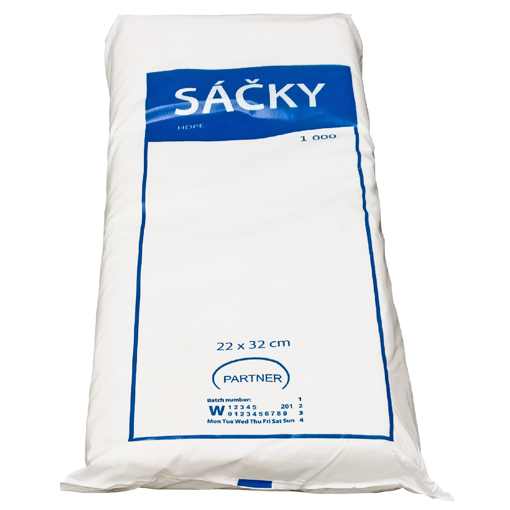 Obrázek z Sáček HDPE (mikroten) skládaný transparentní v boxu,  22 x 32 cm, 10000 ks 