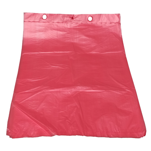 Obrázek z Sáček HDPE (mikroten) svačinový červený odtrhávací 25 x 35 cm, 12 my, 5000 ks 