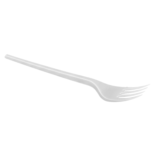 Obrázek z Vidlička plastová bílá 17 cm, 2000 ks 