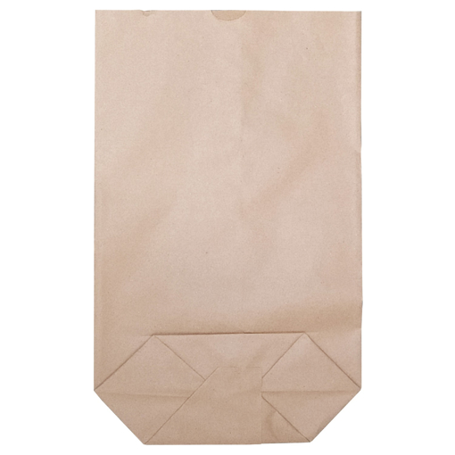 Obrázek z Sáček papírový kupecký hnědý 2 kg, křížové dno, 21 x 33 cm, 15 kg 