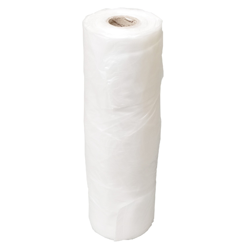 Obrázek z Taška HDPE (mikroten) transparentní role 3 kg, 21 + 12 x 37 cm, 7 my, 5000 ks, Partner 