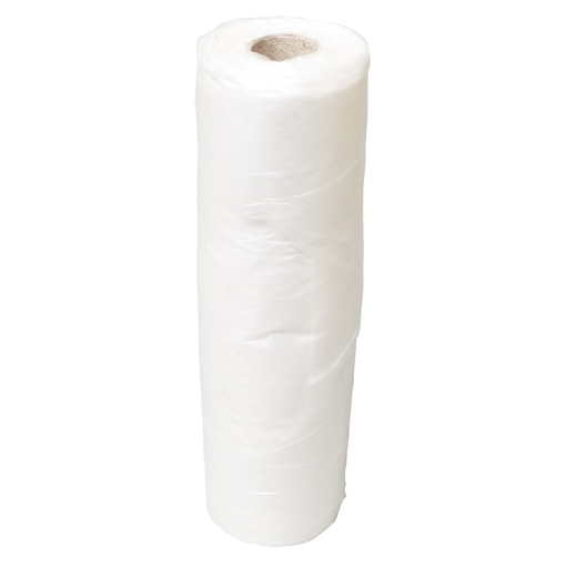 Obrázek z Taška HDPE (mikroten) transparentní role 5 kg, 22 + 13 x 45 cm, 8 my, 4000 ks, Partner 