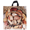 Obrázek z Taška LDPE s ušima potisk - pečivo 44 x 48 cm, 40 my, 500 ks 