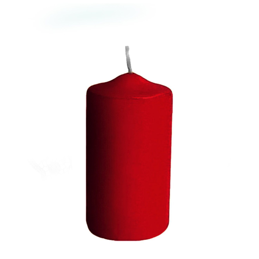 Obrázek z SVÍČKA VÁLEC 60x120mm BORDÓ/1ks    33308 