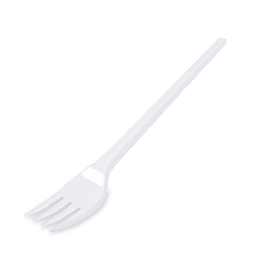 Obrázek z Vidlička plastová bílá 18,5 cm, 2000 ks 