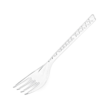 Zobrazit detail produktu - Vidlička plastová transparentní 17,5 cm, 2000 ks Obrázek Vidlička plastová transparentní 17,5 cm, 2000 ks