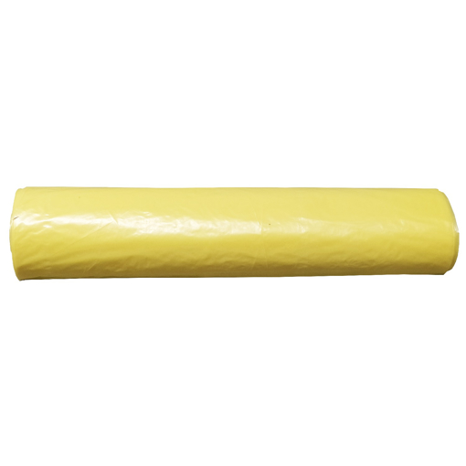 Obrázek z Pytel LDPE žlutý 70 x 110 cm, 120 l, 60 my, 250 ks 
