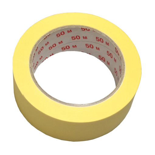 Obrázek z Lepící páska krepová 38 mm, 50 m, 6 ks 
