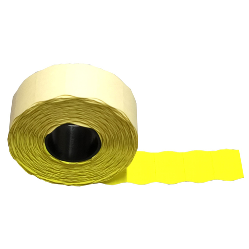 Obrázek z Etikety contact žluté 25 x 16 mm, 40 ks 