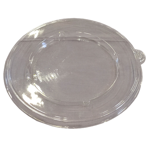 Obrázek z Víčko RPET kulaté transparentní na misku 1000 ml, 21 cm, 150 ks 