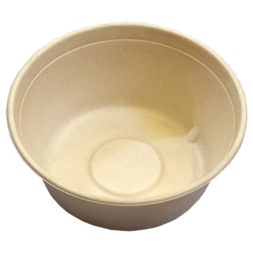 Obrázek z Miska papírová (PULP) kulatá šedá 500 ml, 15 cm, 500 ks 