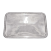 Obrázek z Víčko PVC transparentní hranaté 1000 - 1200 ml, 19,3 x 14,5 cm, 450 ks 