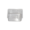 Obrázek z Vanička PVC transparentní hranatá 250 ml, 10,8 x 8,3 x 5 cm, 1100 ks 