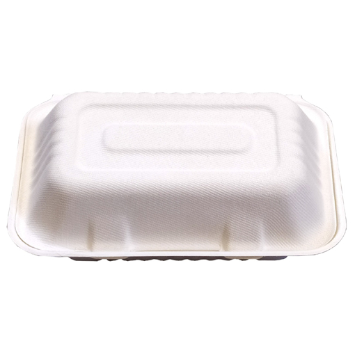 Obrázek z Menu box třtinový bílý nedělený 15,2 x 23 x 8,5 cm, 250 ks 