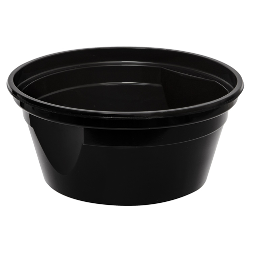 Obrázek z Miska PP černá kulatá 460 ml, 127 x 55 mm, 400 ks 