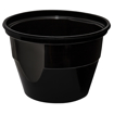 Obrázek z Miska PP černá kulatá 680 ml, 127 x 86 mm, 400 ks 